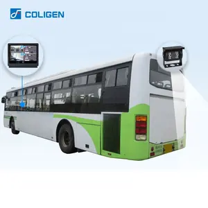 Coligen Rear View Camera IP69 Waterproof Night Vision 7 Inch LCD Touch Screen Monitor For Truck Bus