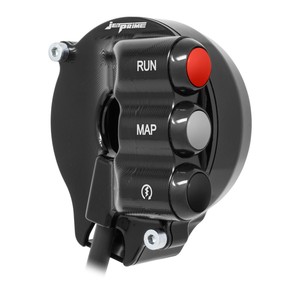 Copertura del comando dell'acceleratore con interruttore integrato nel manubrio per Aprilia TUONO/RS 660 - Product Image 2