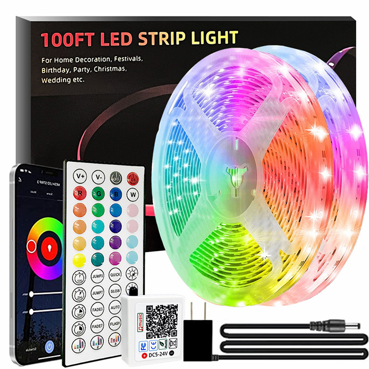 Twinklight Decorative Led 24V 3535 RGB Flexible DIY Color Smart RGB LED Neon Rope Strip Light