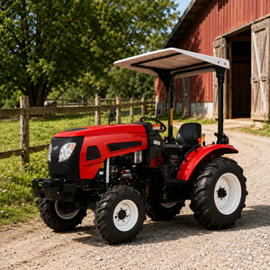 Tracteur de jardin E-mark 25HP 4x4 à transmission par engrenages avec boîte de vitesses et pompe pour usage agricole - Product Image 3
