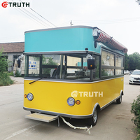 Camion de nourriture mobile électrique moderne, bus de restauration rapide, bus de vente de hot-dogs, bus de restauration rapide à vendre