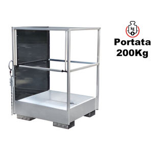 Barbero SR163 cesta de mantenimiento aéreo montada sobre montacargas, capacidad de 200kg - Product Image 2