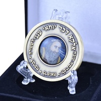Petites pièces de monnaie en métal argent, souvenir, personnalisées, pour arbitres de football