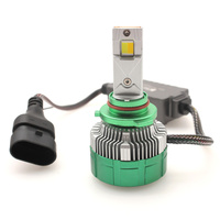 Phare Led Clignotant K14 Lumière 12V 150W 15000lm Ampoule H1 H3 H4 H7 H11 9005 9006 Phare LED Double Couleur et Lumière Clignotante