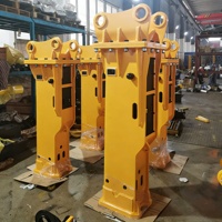 Brise-roche hydraulique Shansong de haute qualité et durable pour excavatrices de 3 à 50 tonnes dans le secteur de la construction et de l'exploitation minière