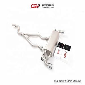 定制所需的样式不锈钢或钛排气消声器管道丰田超3.0T 2019年到目前 - Product Image 2