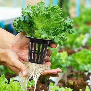 Pour la culture hydroponique-Pots en filet de culture d'intérieur ou d'extérieur, Pots en filet économiques légers en <span class=keywords><strong>plastique</strong></span> - Product Image 5