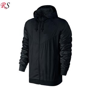 Wholesale Cheap Brand <strong>Black</strong> Custom Wind Breaker Waterproof Jaket <strong>Mens</strong> <strong>Windbreaker</strong> - Product Image 1