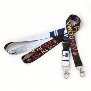 Promotional Eco-friendly Custom Logo Thermal Transfer Printing <b>Polyester</b> Neck Boho Keychain <b>Lanyard</b> - Product Image 4