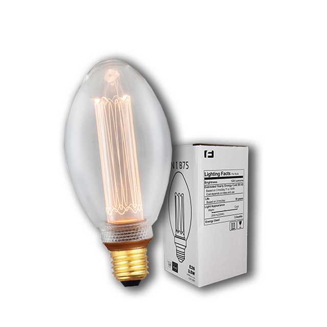 B75 Edison Bulb Works with Tuya Smart Life Alexa Google Home E27 B22 RGB Dimmable LED Smart Bulb Control Led Light Bulb