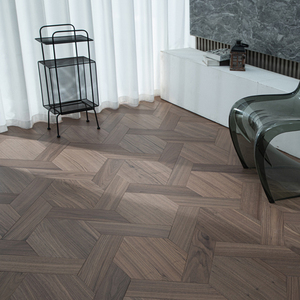 Suelo de Parqué de Madera de Teca Multicapa de 16 mm, Resistente al Agua, con Certificación FSC, Grado ABCD, para Hoteles de Lujo - Product Image 1