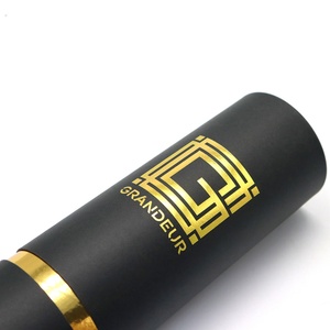 Empaque de Tubo de Papel Rígido de Lujo Impreso Personalizado para Vino, Whisky, Aceite de Oliva, Caja Cilíndrica Biodegradable, Tarro de Cartón Premium - Product Image 4