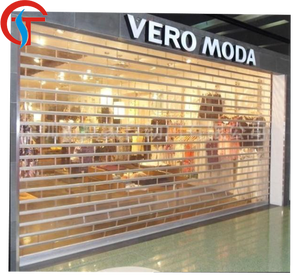 Entrace Cửa Hàng Rõ Ràng Trong Suốt Con Lăn Lưới Màn Trập Cửa Hàng Phía Trước Màn Trập - Product Image 2