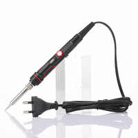 Fer à souder électrique 60W 300-600 ° Outil de réparation de fils de circuit imprimé à noyau céramique à chauffage rapide et température réglable, prise EU