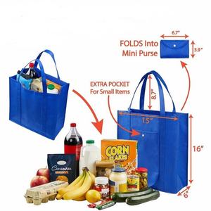 Bolsa de Compras Extra Grande, Resistente y Duradera, con Asas Largas, Reutilizable y Plegable - Product Image 4