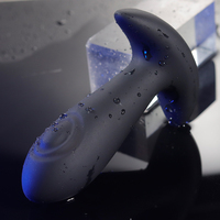 Beliebtes Männliches Sexspielzeug Ferngesteuerter Analplug mit Vibrationsfunktion