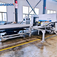 Machine de poinçonnage à tourelle CNC haute vitesse 32 stations pour rayonnages en acier, à commande servo, avec vérin entièrement électrique pour le formage de tôles