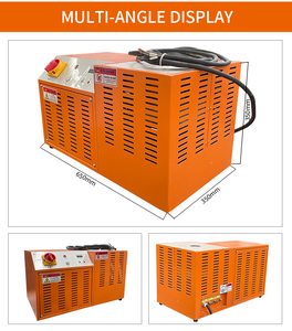 Fourneau de fusion de métaux précieux industriel de petite taille, chauffage par induction IGBT, 1600°C, fusion en 5 minutes, certifié ISO/CE, marque UNIV - Product Image 2