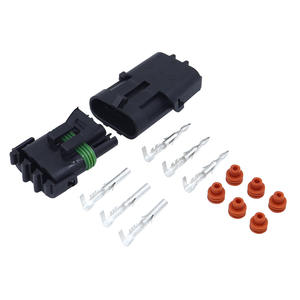 2-6-polige Tyco Water proof Automotive Connector-Schlüssel funktion für Kabelbaum - Product Image 3