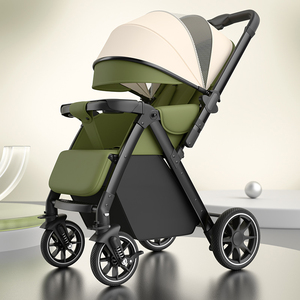 Four Seasons Best Sellers bebé plegable al aire libre plegable OEM personalizado China fábrica cochecito <span class=keywords><strong>de</strong></span> bebé - Product Image 1