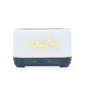 Source Flame <b>Humidifier</b> 0.5L USB Powered Aroma Diffuser With Heartbeat Light Pattern For Home And Office Use - Product Image 3
