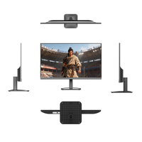 Moniteur 27 pouces 144Hz IPS pour jeux, moniteur de bureau ultra fin pour PC, panneau arrière en verre rétroéclairé personnalisable, OEM ODM
