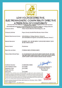Transformador de Potencia Trifásico de Alta Tensión de <span class=keywords><strong>11kV</strong></span> 33kV Sumergido en Aceite 1000kVA 630kVA 1000kW HUAMEI 30KVA~2500KVA - Product Image 6