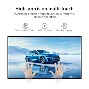 Màn hình cảm ứng bảng hiệu kỹ thuật số 27 inch với hỗ trợ HD, lý tưởng cho các truy vấn thông tin trong phòng trưng bày kinh doanh - Product Image 3