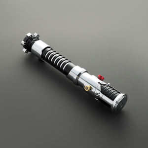 Espada de Duelo de Metal Personalizada LGT SABERS, Inspirada en <span class=keywords><strong>Kenobi</strong></span>, Espada Pesada con Neopixel, Cambio de Color de Arcoíris de Fuego, Luces Intermitentes, Regalo - Product Image 3