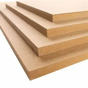 不转向黄色工厂木板单面空白高光泽3毫米中密度纤维板升华板