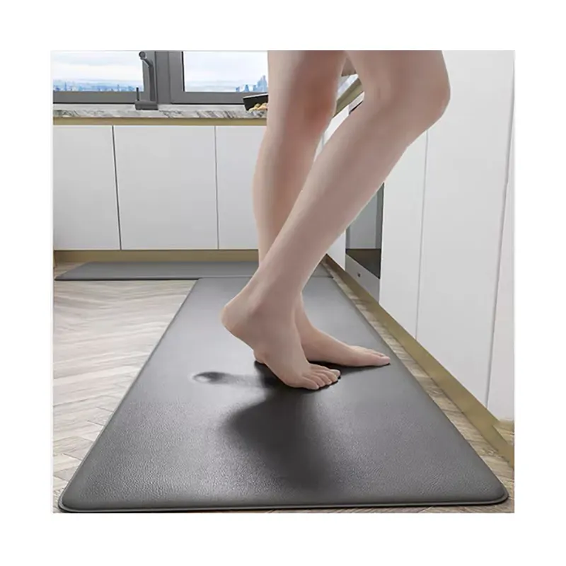 Hot selling floor pvc anti-fatigue kitchen mat & rug - set of 2