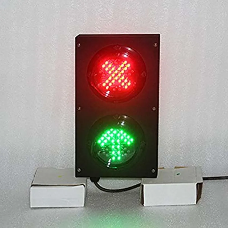 Croce rossa Freccia Verde Lampada di Segnalazione Semaforo Semaforo parcheggio zebra crossing indicatore di luce