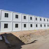 Casa Contenedor Prefabricada, Edificio Modular Moderno para Oficinas, Centro Comercial, Hotel, Hermosa, Duradera, Impermeable, Resistente al Fuego, Tienda