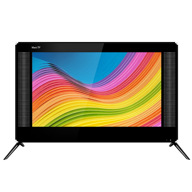 Factory Direct 15 17 19-Inch High-Definition LED TV Solar-Powered 12V with LED Backlight Portable TV for Ship Use DC 12V Battery
