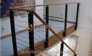 Ringhiera a Cavo Reilbu di Stile Moderno, Facile da Installare, Montaggio Laterale per Uso Esterno e Interno, per <span class=keywords><strong>Scale</strong></span>, Terrazze o Balconi - Product Image 4