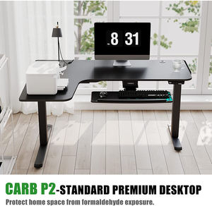 Bureau debout électrique en forme de L pas cher 2026, hauteur réglable, bureau d'angle pour jeux, bureau debout, bureau d'ordinateur pour la maison et le bureau - Product Image 6