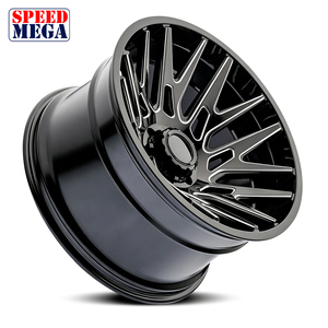 Rines SPEED MEGA Negros de Aleación 26x12J con Acabado Mecanizado para SUV y Camionetas - Product Image 2