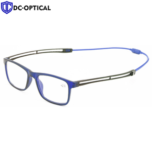 DCOPTICAL Thời Trang Mới Nhựa Từ Có Thể Điều Chỉnh Đọc + Kính Có Dây Silicon, Kính Đọc Sách Nam Châm - Product Image 4