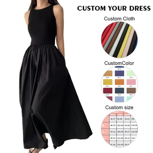 Produttori di abbigliamento personalizzato Casual abiti estivi <span class=keywords><strong>in</strong></span> <span class=keywords><strong>lino</strong></span> per le donne di cotone <span class=keywords><strong>lungo</strong></span> <span class=keywords><strong>abito</strong></span> da donna elegante <span class=keywords><strong>abito</strong></span> di <span class=keywords><strong>lino</strong></span> stampato - Product Image 3