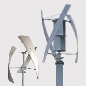 High Efficiency 10KW 15KW Vertical Axis Wind Turbine 48V 380V Vertical Wind Turbine