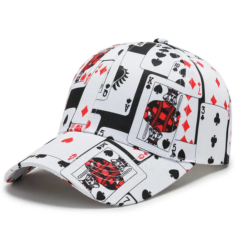 قبعات رياضية لكرة القدم 2021 مخصصة قبعات البيسبول الرياضة بوكر مطبوعة قبعة بتصميم هيب هوب