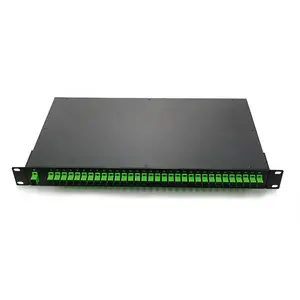 Internet Service Provider Zwart Sm 1X32 1U Rack Plc Splitter Sc Apc Met Abs Cassette Module Binnen