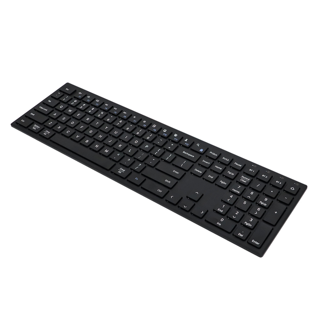 Multi Color Optional Durable Freely Switchable Control 2.4G Wireless Full Size ABS Material Customizable Layout Gaming Keyboard