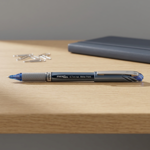 Pentel EnerGel Plus BL27 0,35mm Gel <b>Pens</b> Blue Color 0.35mm Line Width - Product Image 2