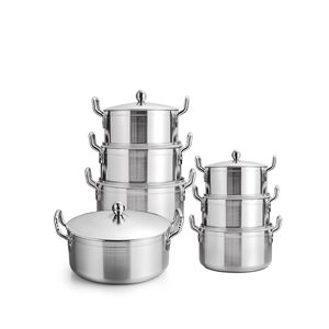 ชุดเครื่องครัวสแตนเลสแบบไม่ติดกระทะ <span class=keywords><strong>14</strong></span> ชิ้น ผลิตตามสั่งขายส่ง ปลอดสารพิษ - Product Image 2