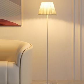Lámpara de Pie con Pantalla de Papel Rústico, Base de Metal, E26 LED 3500K, Luz Blanca Cálida, Impermeable, para Jardín Exterior, Regulable, Ra90 - Product Image 3
