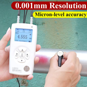 Hot Sale LS211 600mm Ultrasonic Digital Thickness <b>Gauge</b> for Steel Pipe Wall Measurement LS211, LS211 Ultrasonic Thickness <b>Gauge</b> - Product Image 2