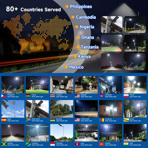 Produit phare : Lampadaire solaire LED intégré tout-en-un étanche IP67 en aluminium pour extérieur, 240W, 300W, 400W, 500W, 600W - Product Image 6