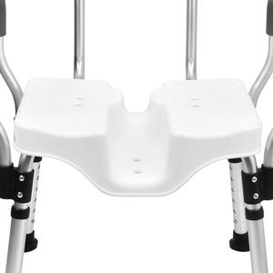 Equipo de Seguridad para Baño de Aleación de Aluminio - Silla de Ducha Antideslizante, Taburete de Baño para Personas Mayores - Product Image 2