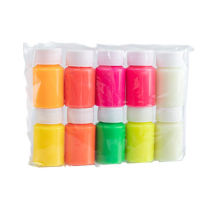 Nouvelle peinture <span class=keywords><strong>par</strong></span> numéros peinture lumineuse <span class=keywords><strong>Art</strong></span> peinture à l'huile numéros Kit couleur brillante Pigment 30g peintures acryliques écologiques sûres - Product Image 6